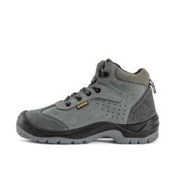 Chaussure de sécurité S1P en cuir suédé | Embout acier | EN ISO 20345