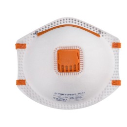 Masque anti-poussières FFP1 Portwest P101 avec valve | Confort respiratoire EN149