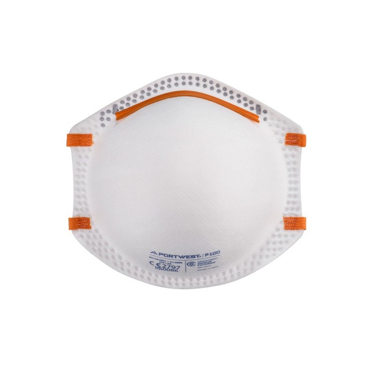 Masque FFP1 Portwest P100 anti-poussières | Protection respiratoire EN149 confort quotidien