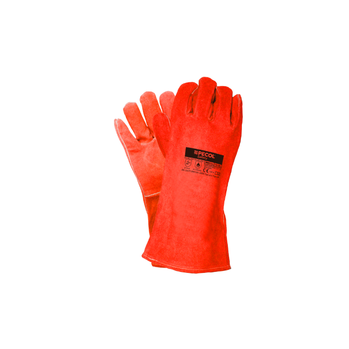 Gants de soudeur en cuir haute protection