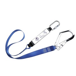 Longe antichute Portwest FP50 avec absorbeur 1,8 m | Longe sécurité EN355 EN354 EN362