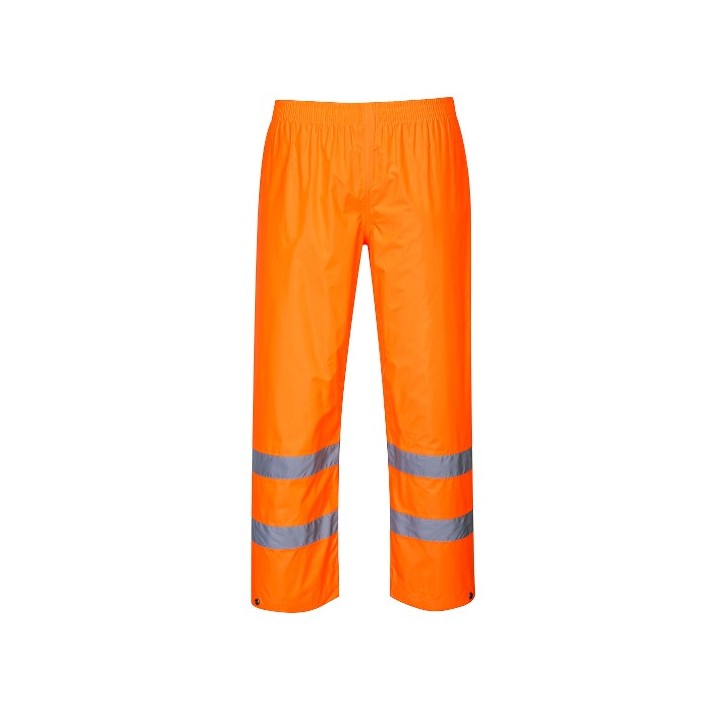 Pantalon de pluie haute visibilité Portwest H441 | Surpantalon imperméable EN ISO 20471
