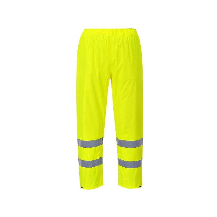 Pantalon de pluie haute visibilité Portwest H441 | Surpantalon imperméable EN ISO 20471
