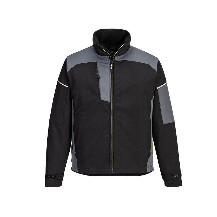 Softshell Portwest PW378 PW3 3 couches | Veste travail déperlante coupe-vent respirante