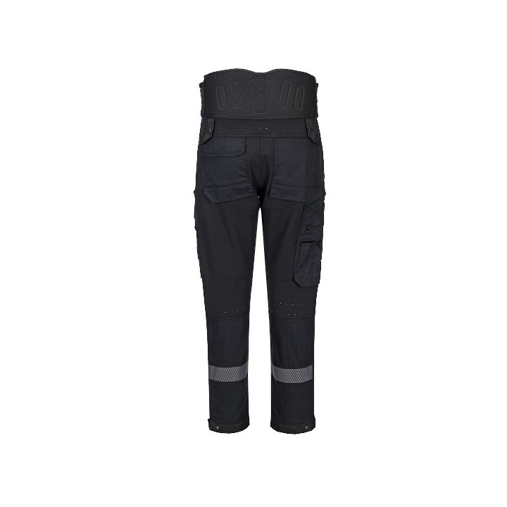 Pantalon de travail Portwest DX408 DX4 soutien lombaire | Pantalon stretch multi-poches renforcé
