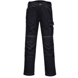 Pantalon de travail Portwest T601 PW3 | Pantalon cargo renforcé multi-poches avec genouillères