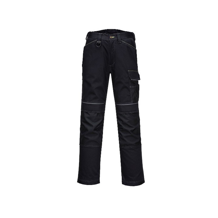 Pantalon de travail Portwest T601 PW3 | Pantalon cargo renforcé multi-poches avec genouillères