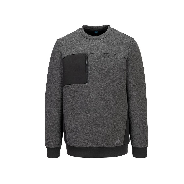 Sweat de travail technique KX3 Portwest KX377 gris – Confort & performance
