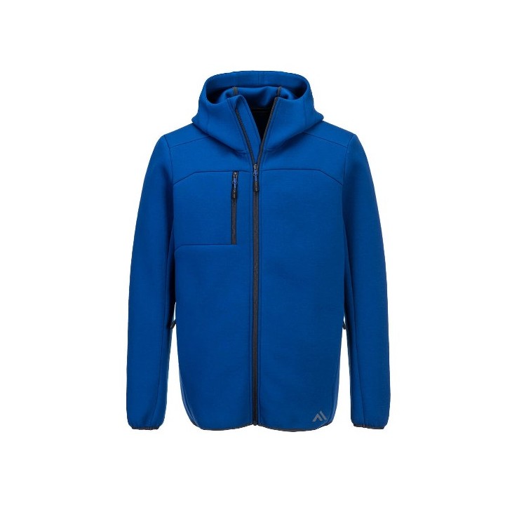 Sweat polaire technique Portwest KX3 KX372 bleu quartz – Confort & liberté de mouvement
