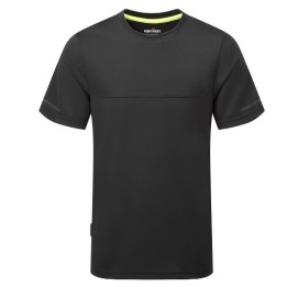 T-shirt de travail technique Portwest EV4 EV411 gris métal – Léger, respirant & séchage rapide