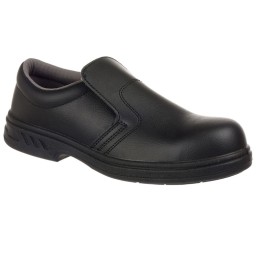 Chaussure de sécurité Portwest FW81 S2 FO SR | Mocassin antidérapant agroalimentaire