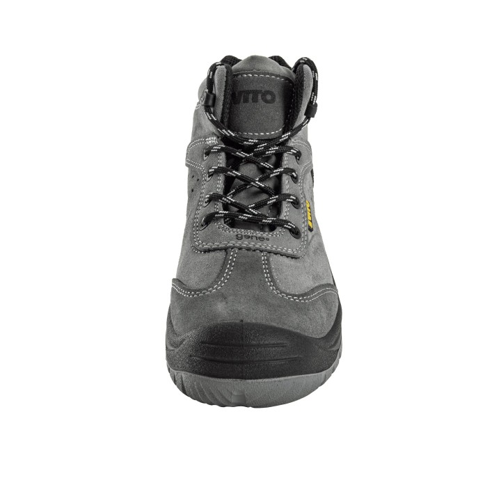 Chaussure de sécurité S1P en cuir suédé | Embout acier | EN ISO 20345
