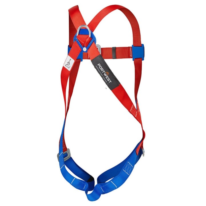 Harnais antichute Portwest FP11 1 point dorsal | Harnais de sécurité EN361 chantier