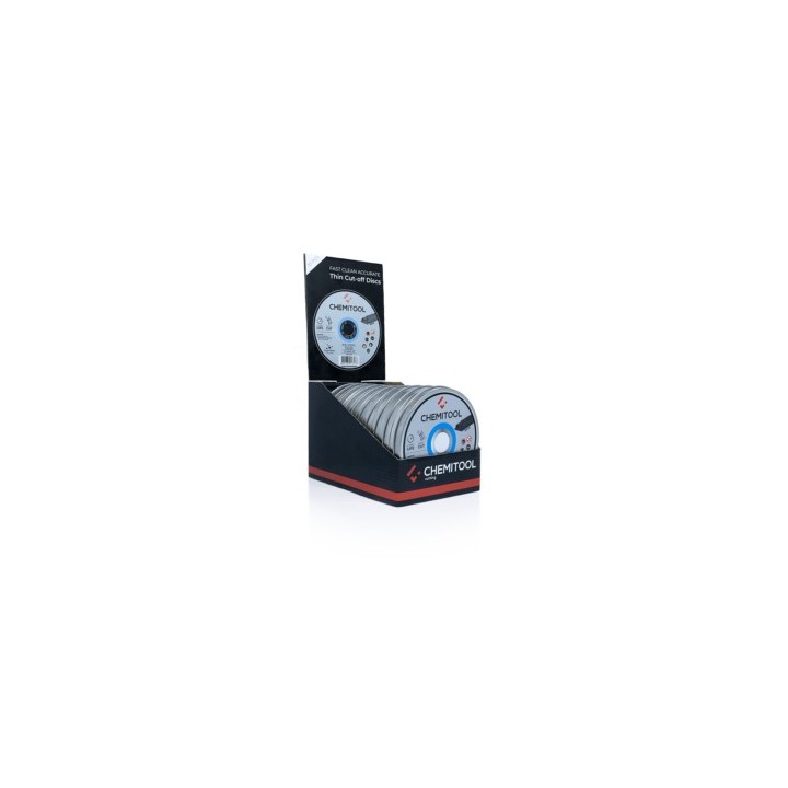 Lot de 25 disques tronçonnage inox 125 mm plat – coupe pro