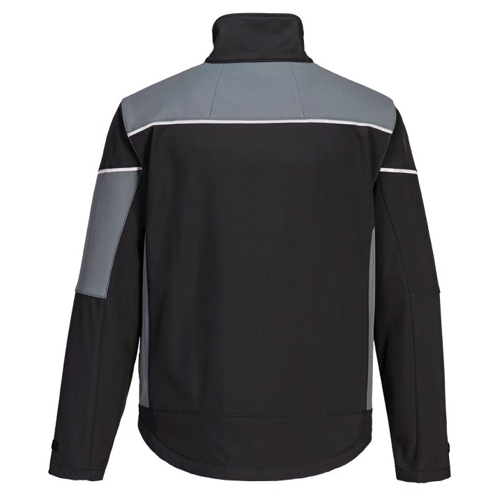 Softshell Portwest PW378 PW3 3 couches | Veste travail déperlante coupe-vent respirante