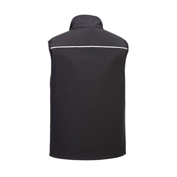 Gilet softshell Portwest DX476 DX4 | Veste sans manches travail coupe-vent déperlante