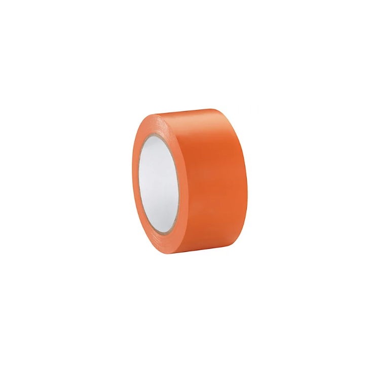 Adhésif PVC orange bâtiment – fixation & protection chantier