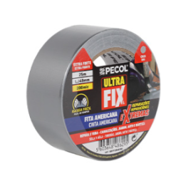 Adhésif toile américaine grise - fixation chantier