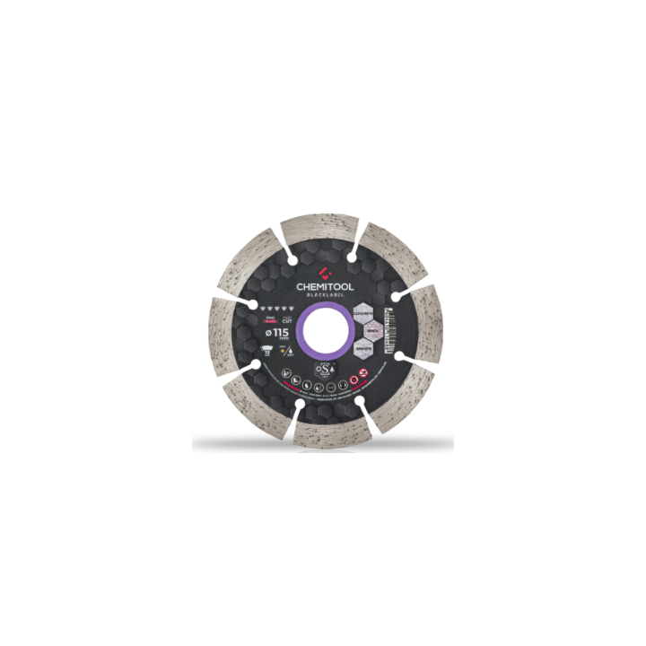 Disque diamant segmenté Blacklabel – coupe pro