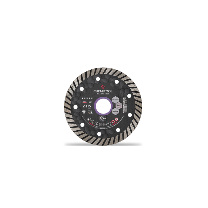 Disque diamant turbo Blacklabel - coupe pro rapide